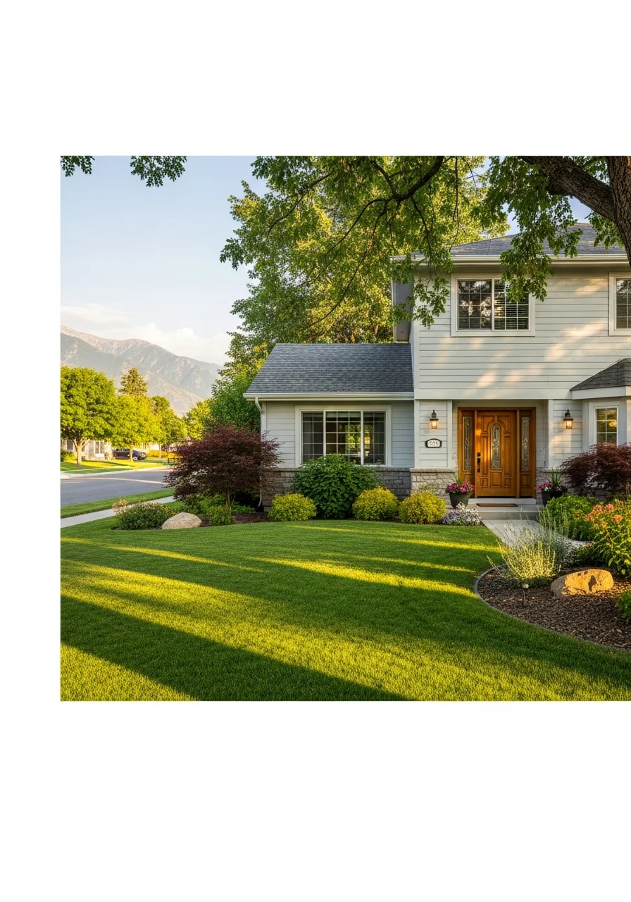 Farmington home exterior with attractive entry and community-standard property presentation.