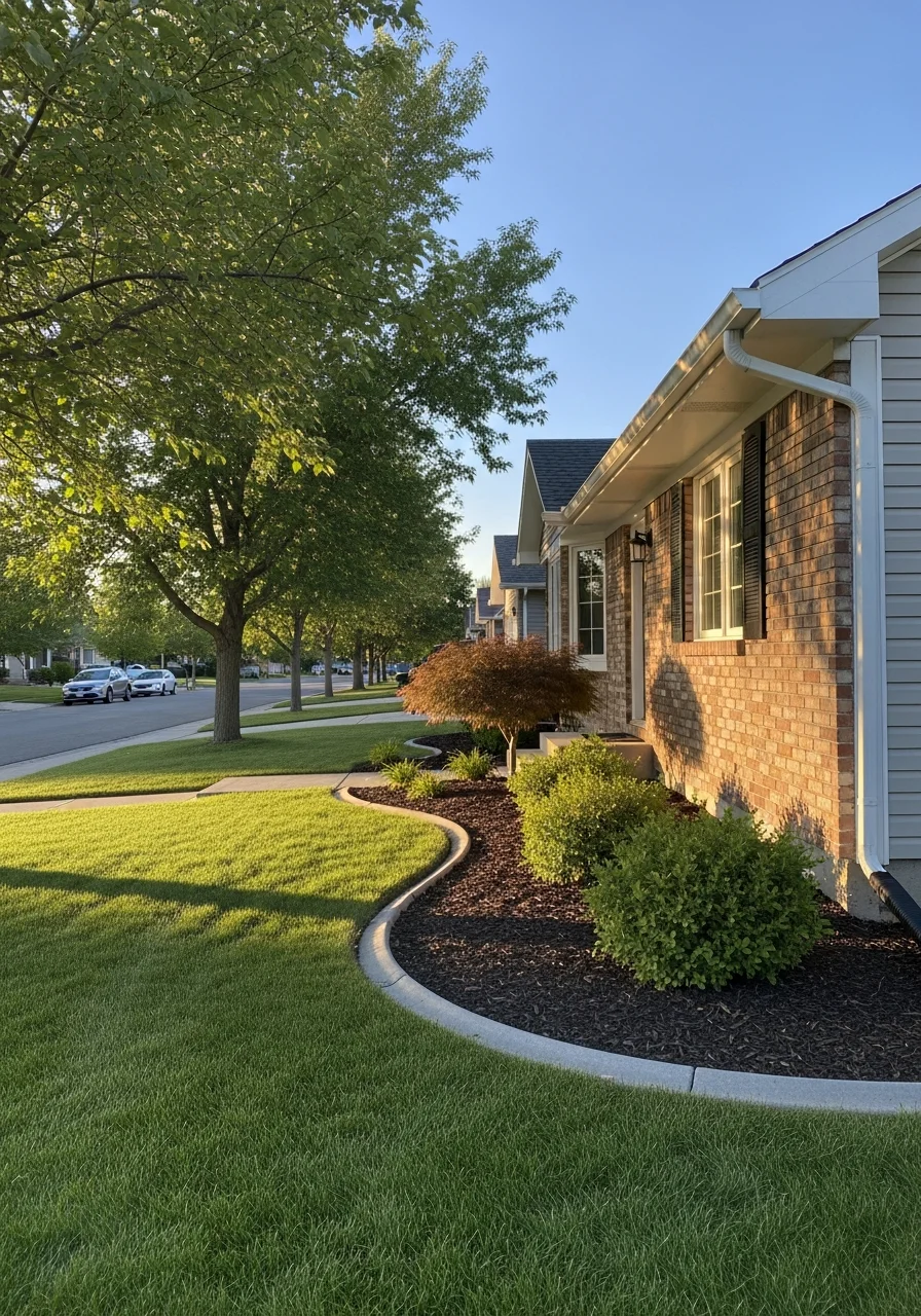 Close-up of Ogden residential property with mature landscaping and well-maintained exterior.